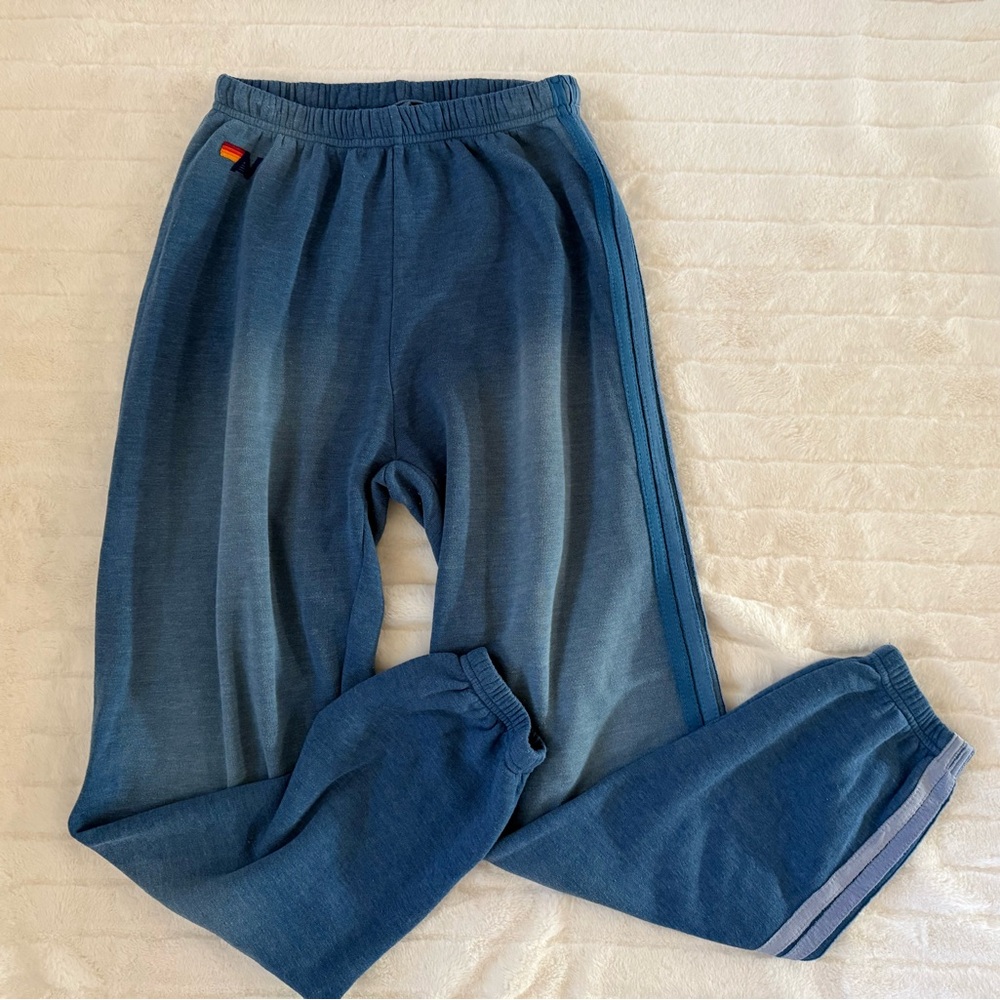 Aviator Nation Blue Track Pants & Joggers - Picture 3 of 7